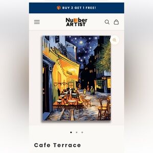 Paint by numbers Van Gogh